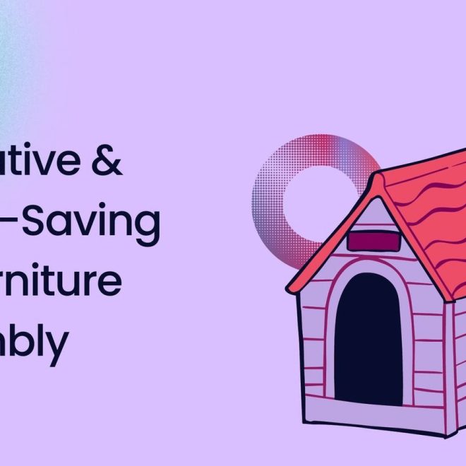 Innovative and Space-Saving Pet Furniture Assembly