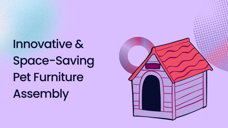 Innovative and Space-Saving Pet Furniture Assembly