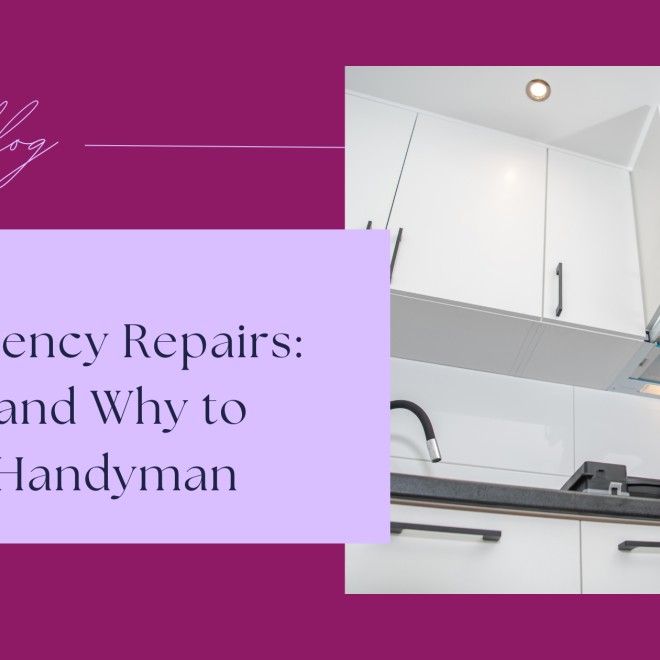 Home Repairs:When and why to call a Handyman