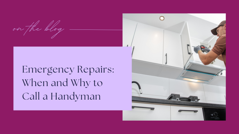 Home Repairs:When and why to call a Handyman